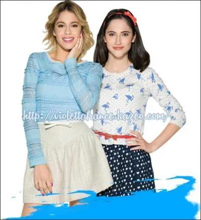 Qui sont ses meilleures amies dans la série "Violetta" ?