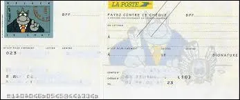 Qu'est-ce qu'un chèque, parfois ?