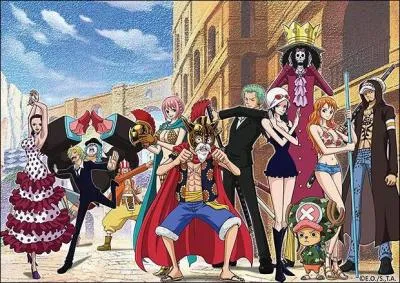 Quel est pirate fan des "Chapeau de Paille" à Dressrosa ?