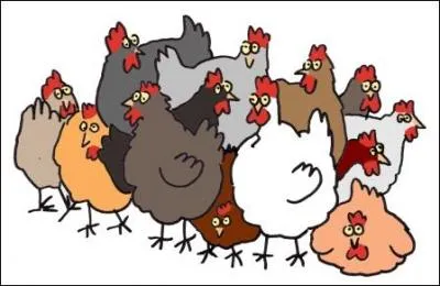 En août, ... sont sourdes.