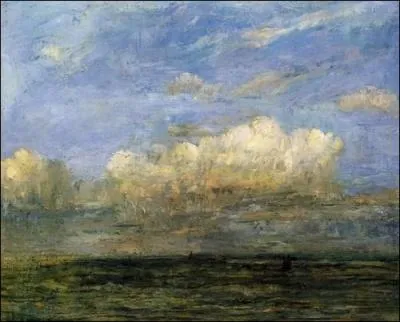 Qui a peint "Marine au nuage blanc" ?