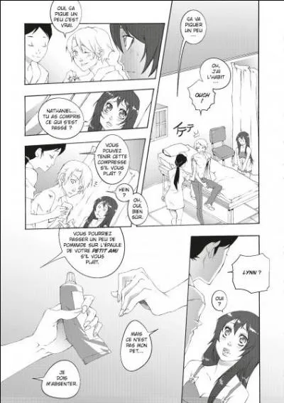 Qui est l'auteur des dessins (et non de la colorisation) des mangas "Amour sucré" ?