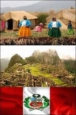 Leur président est Ollanta Humala. "Fort et heureux par l'union" est leur Devise nationale. C'est bien sûr :