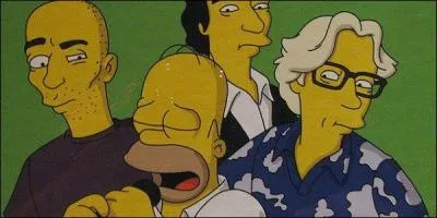 Ils ont joué dans le garage d'Homer transformé en bar. De quel groupe s'agit-il ?