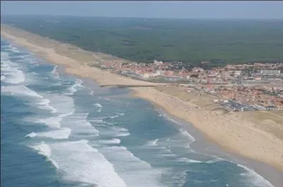 Mimizan est une ville côtière du golfe du Lion.