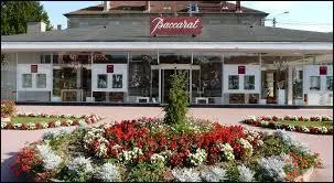 En 2014, les Cristalleries de Baccarat fêtent leurs ...