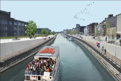 En Wallonie, la ville de Charleroi est arrosée par la Moselle.