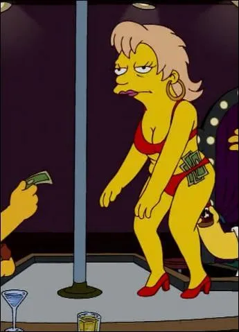 Lequel de ces garçons, dans la classe de Bart, a une mère strip-teaseuse ?