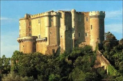 A Suze-la-Rousse dans la Drôme, que pourrez-vous voir au pied du château?