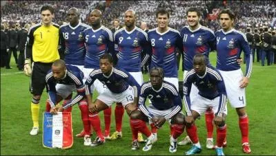 Qu'ont fait les français à la coupe du monde 2010 ?