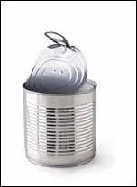 Et une boîte de conserve met ...... pour disparaître de la nature.