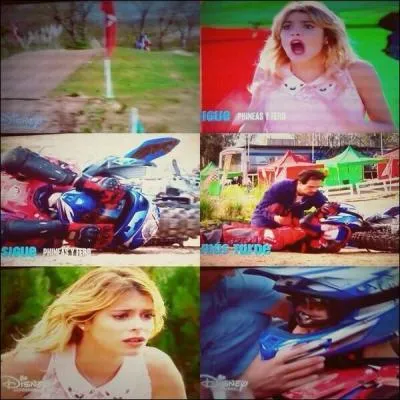 Est-ce que León va avoir un accident de motocross ?