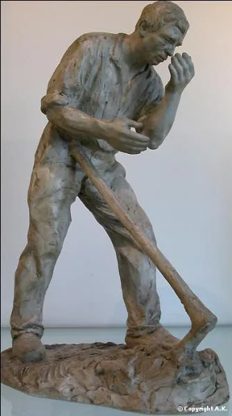 Je l'utilise pour piocher.