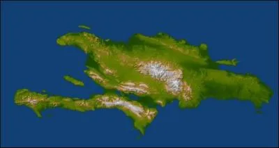 La république dominicaine occupe environ les deux tiers de cette île. Comment s'appelle-t-elle ?