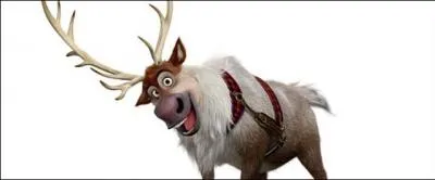 Comment s'appelle ce renne qui se prend pour un chien ?