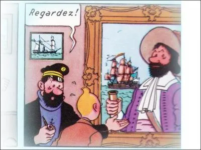 Comment se prénommait l'aïeul du capitaine, le Chevalier de Hadoque ?