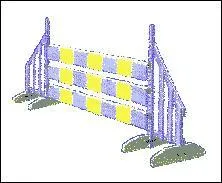 Quel obstacle est représenté sur l'image ?