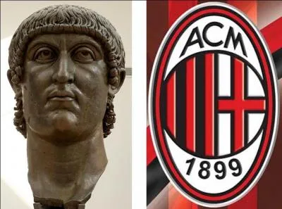 On peut considérer l'an 312 comme étant la création officielle de la religion catholique en tant qu'institution officielle et obligatoire. A vous de trouver les deux événements qui en sont la cause.