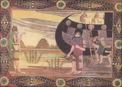 Quel est le nom de l'homme qui a été sauvé du Déluge en construisant une arche ?