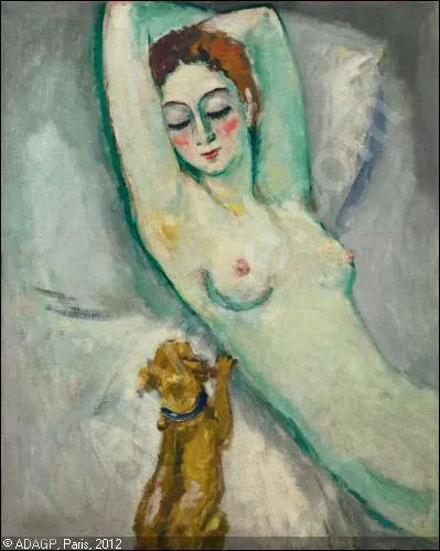 Qui a peint La femme au chien ?