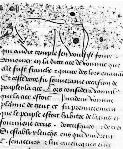 A quel type d'écriture médiévale est-on confronté ?