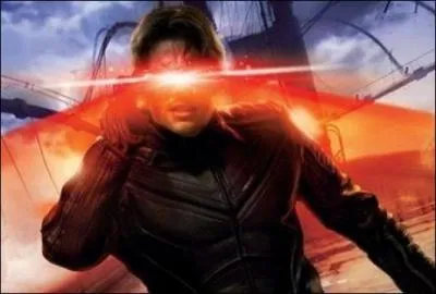 À pleine puissance, de quoi sont capables les rayons d'énergie générés par ses yeux ?