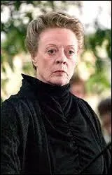 Quelle actrice joue le rôle de Minerva McGonagall ?