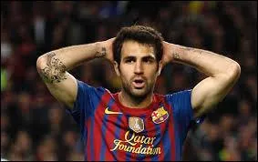 Cesc Fabregas retour en Angleterre à :