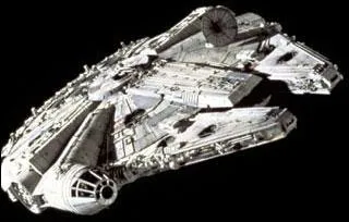 La forme du Faucon Millenium, le vaisseau de contrebande de Han Solo, a été inspirée par :
