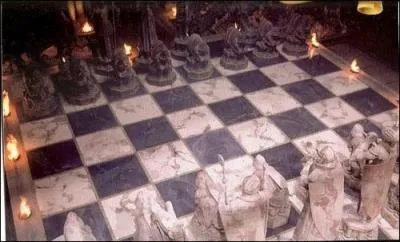 De quelle pièce d'échec Harry prend-il la place ?