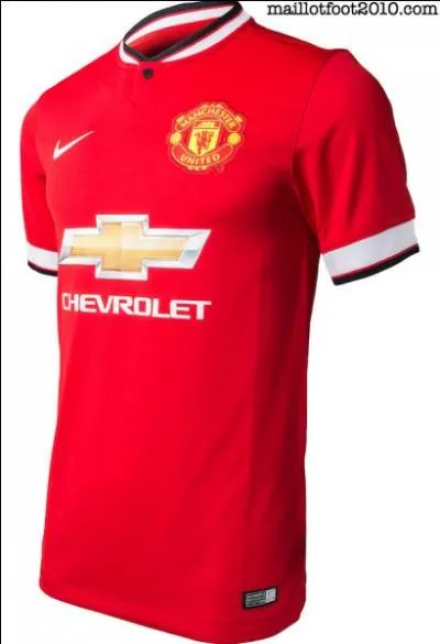 A quel club appartient ce maillot anglais ?