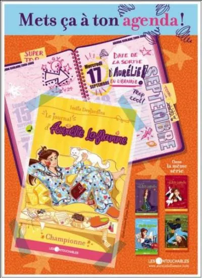 De combien de tomes est composé ''Le Journal d'Aurélie Laflamme'' ?