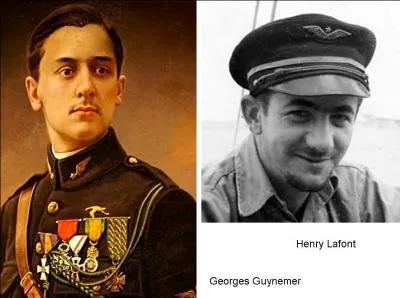 En hommage à quel pilote de chasse prononce-t-on cette citation : « Mort au champ d'honneur le 11 septembre 19xx. Héros légendaire, tombé en plein ciel de gloire, après trois ans de lutte ardente. Restera le plus pur symbole des qualités ».

Qui est-il (réponse 1 ou 2) ?
Durant quelle guerre mondiale s'est-il illustré (réponse 3 ou 4) ?