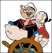 Je suis l'amie de Popeye ; je suis :
