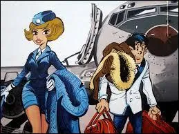 Natacha est une hôtesse de l'air ; avec quelle compagnie volle t'elle ?