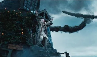 Lorsqu'ils vont chez les Lovegood, quelle pièce le trio decouvre-t-il que l'on ne voit pas dans le film ?