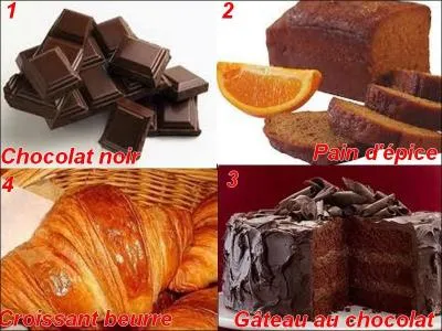 Lequel de ces aliments (pour 100 g) est le plus calorique ?