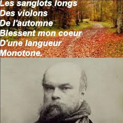 Ce poème est-il de Paul Verlaine ?