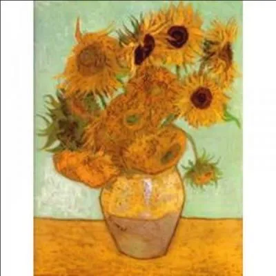 Le 30 mars 1987, cette toile intitulée "14 tournesols dans un vase" est vendue aux enchères 22, 5 millions de livres sterling, et devient le tableau le plus cher du monde, qui en est l'auteur ?