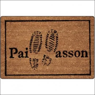 Qu'est ce qu'un paillasson ?