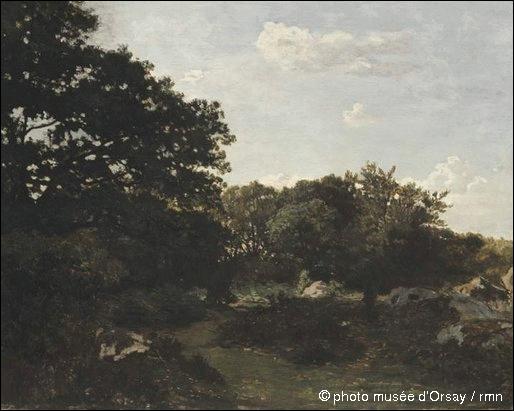 Qui a peint Forêt de Fontainebleau ?