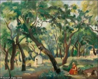 Qui a peint Le puits en forêt ?