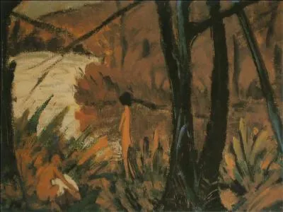 Qui a peint Lac dans la forêt ?