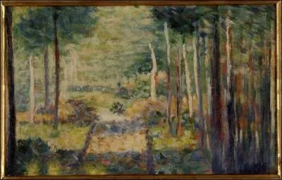 Qui a peint Allée en forêt à Barbizon ?