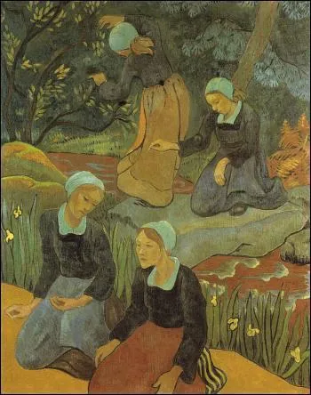 Qui a peint Quatre bretonnes dans la forêt ?