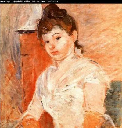 Qui a peint Fille en blanc ?