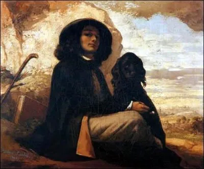 Qui a peint Autoportrait au chien noir ?