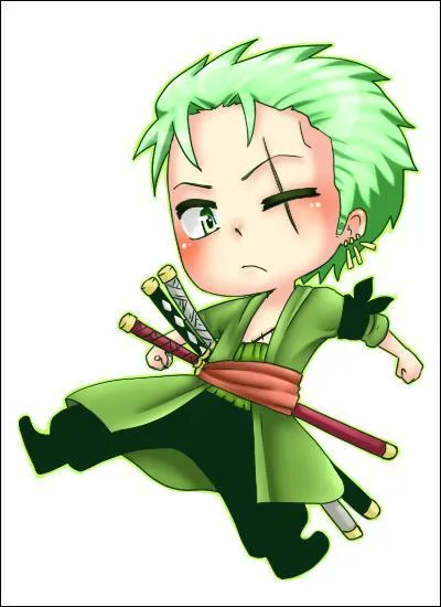 Qui est ce personnage aux cheveux verts ?