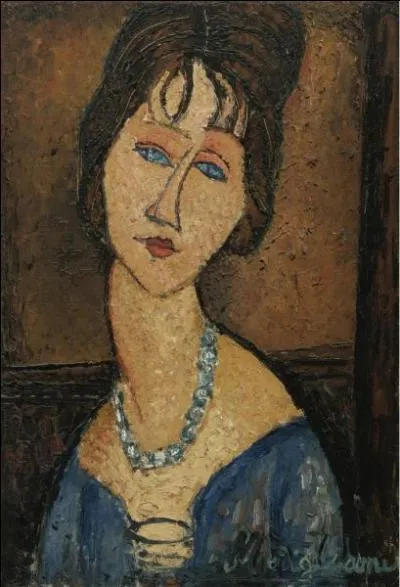 Qui a peint Portrait de Jeanne Hébuterne au collier ?
