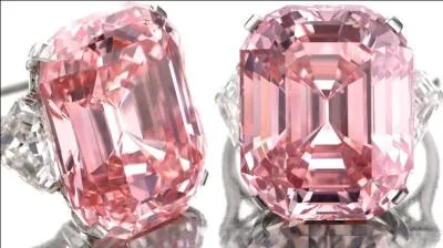 Quelle est cette pierre précieuse très recherchée et couteuse, dont la couleur peut varier du rose pâle au rouge violacé en passant par de nuances de vieux rose saumoné ?